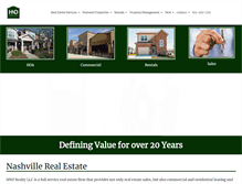 Tablet Screenshot of hndrealty.com
